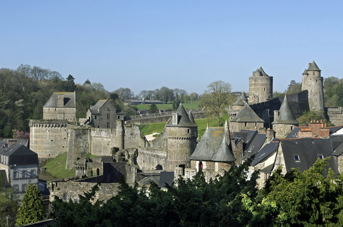 Chateau de Fougeres France